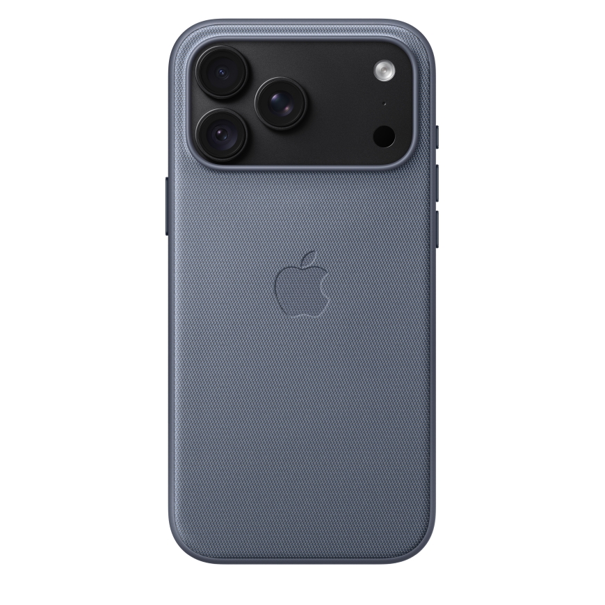 Чехол Apple iPhone 18 Pro Max TechWoven с MagSafe в цвете Шамбрей Синий – 4