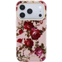 Dėklas Guess Blossom Roses Print MagSafe do iPhone 18 Pro Max / 17 Pro Max rožinė