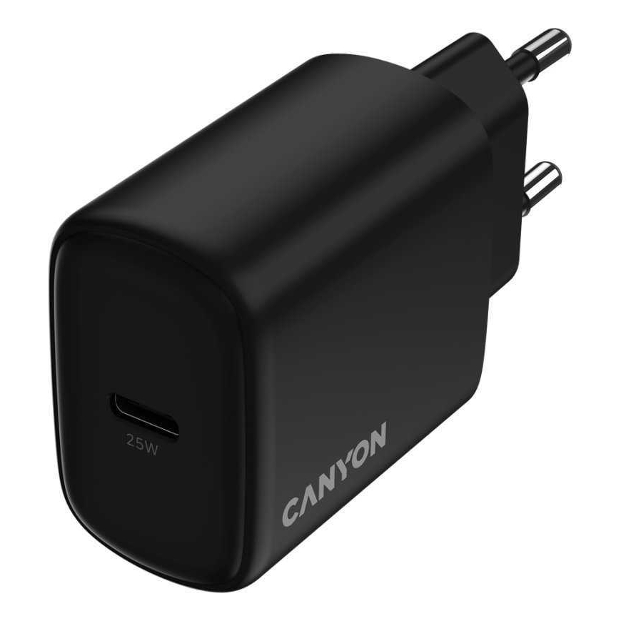 Canyon OnCharge 250 25W 1xPD EU Juodas