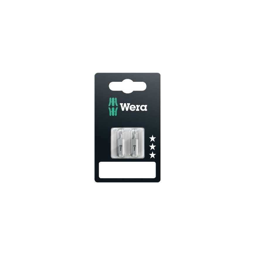 Wera SCREWDRIVER BITS WERA 2 PCS T20X25MM.