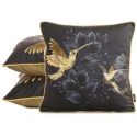 Eurofirany SI/PO/VELVET/01 45X45 Melns+GOLD Eurofirany SI/PO/VELVET/01 45X45 Melns+GOLD
