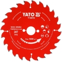 Yato TCT PTFE DISKAS MEDIENAI 140*20*24T Yato TCT PTFE DISKAS MEDIENAI 140*20*24T