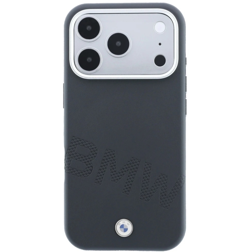 BMW „Sign Inclined Deboss“ kirjaimet, „MagSafe“ kuori „iPhone 17 Pro“ / „iPhone 18 Pro“ – harmaa – 3