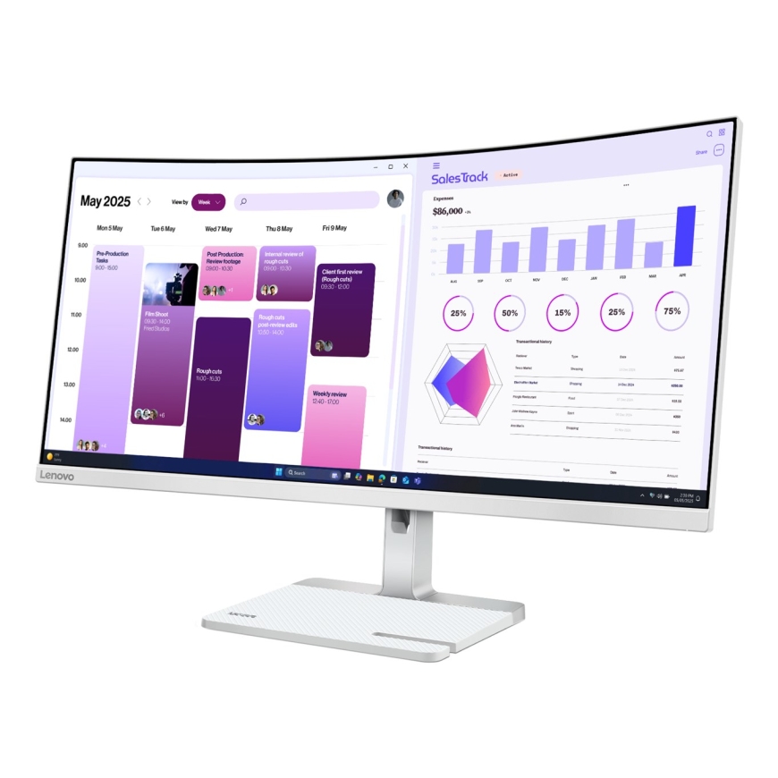 Lenovo L34W-4C monitorius – 2