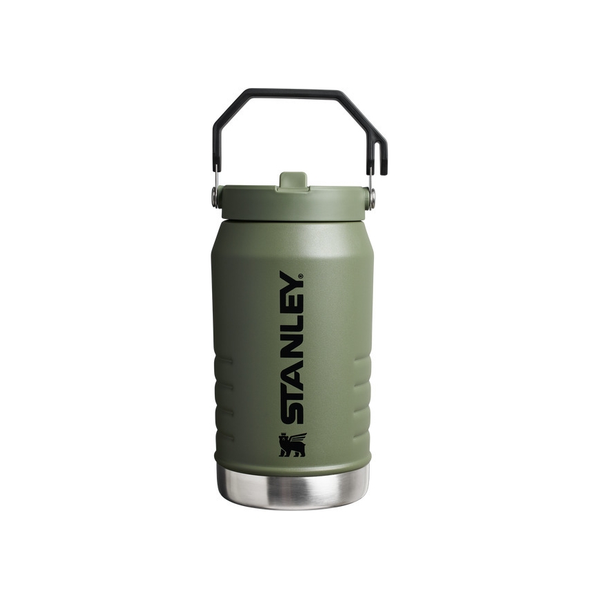 Stanley IceFlow™ Flip Straw 2.0 pudele, 1900 ml, zaļš