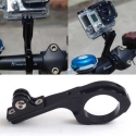 Xrec pikendatud alumiiniumist jalgrattahoidik GoPro HERO / SJCAM / XIAOMI jaoks Xrec pikendatud alumiiniumist jalgrattahoidik GoPro HERO / SJCAM / XIAOMI jaoks