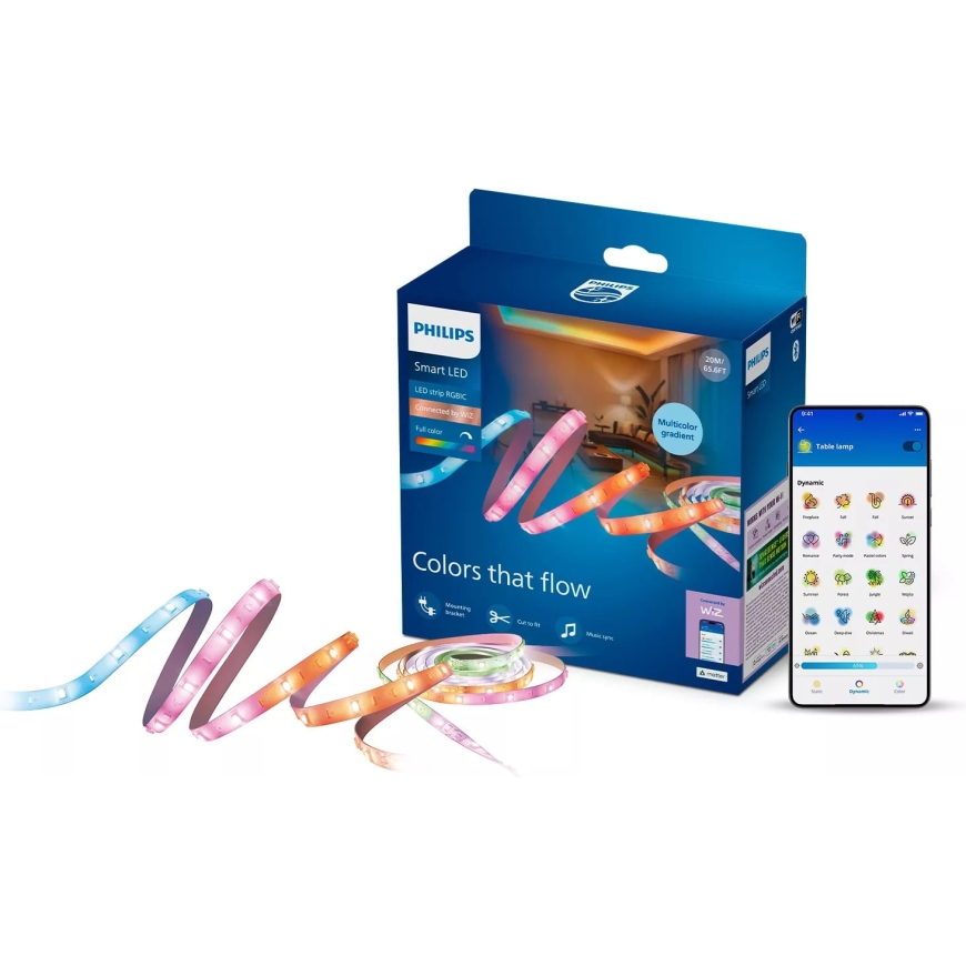 Philips Smart Lighting RGBIC valgusti lint, 20 m – 2