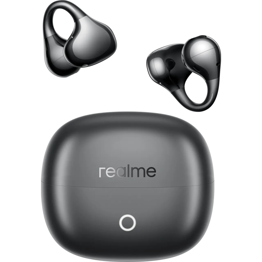 realme Buds Clip open-ear headphones, titanium black – 3