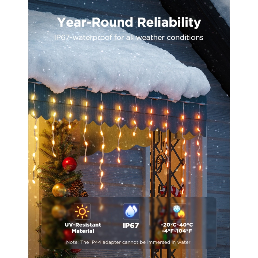 Govee Icicle Lights, 10 m – 3