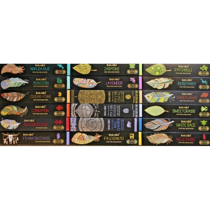 Vana Tarkus Viiruki Pulgad - Banjara Hõim Viiruk 10 tk Myrti Aroom 4.5x24 cm – 2