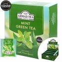 Ahmad Tea Ahmad žalioji arbata „Mint Mystique“, 100 arbatos pakelių folijos vokeliuose Ahmad Tea Ahmad žalioji arbata „Mint Mystique“, 100 arbatos pakelių folijos vokeliuose