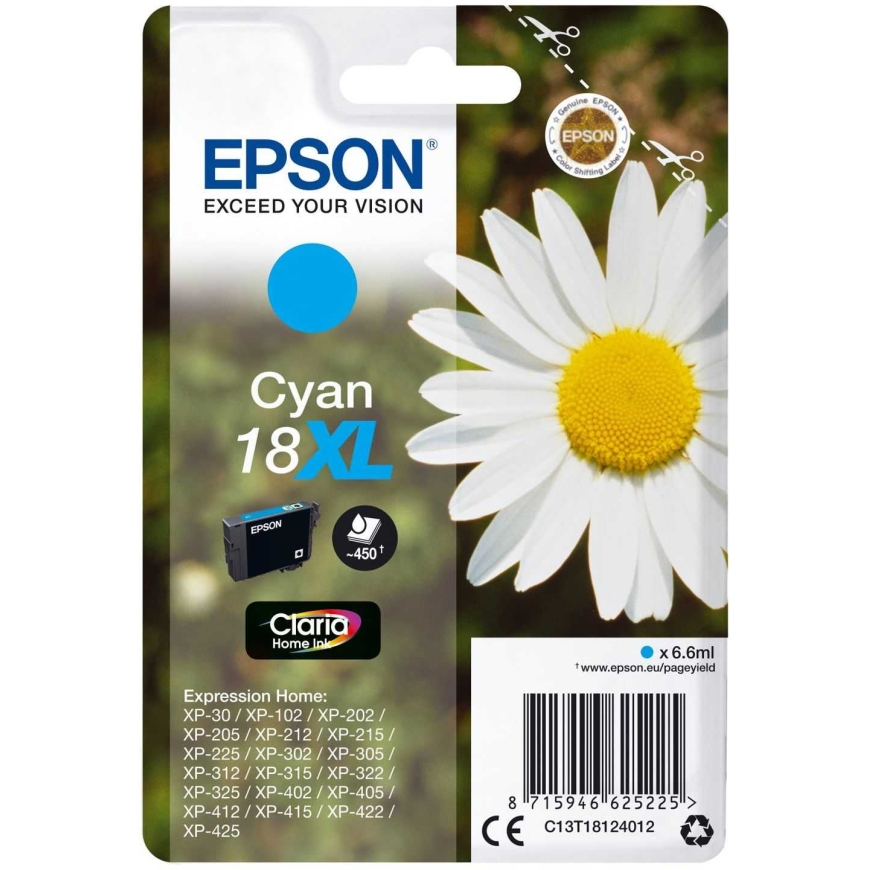 Epson T1812 18XL Tsüaan