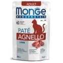 Monge Monge kassidele mõeldud monoproteiini pasteet lambalihaga 85 g Monge Monge kassidele mõeldud monoproteiini pasteet lambalihaga 85 g