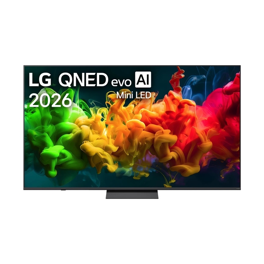 LG QNED 4K evo AI Mini LED TV | 75QNED8EB3A | 75 | Älykäs TV | webOS | UHD | Musta