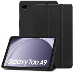 4Kom „Tech-Protect SmartCase“, skirtas „Samsung Galaxy Tab A9 8.7“ X110 / X115 – juodas