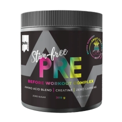 Puls Nutrition Stim-bez Eeltreni Aminoskābes Pulveris, Augļu kokteilis, 300 g