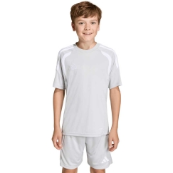 adidas Tiro 26 League Jersey bērniem gaiši pelēka KB1324 (128 cm)