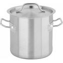 Toya Sa Poland High Stainless Steel Pot with Lid | Ø 20 cm | 200 × 200 mm | 6 l (YG-00011) Toya Sa Poland High Stainless Steel Pot with Lid | Ø 20 cm | 200 × 200 mm | 6 l (YG-00011)