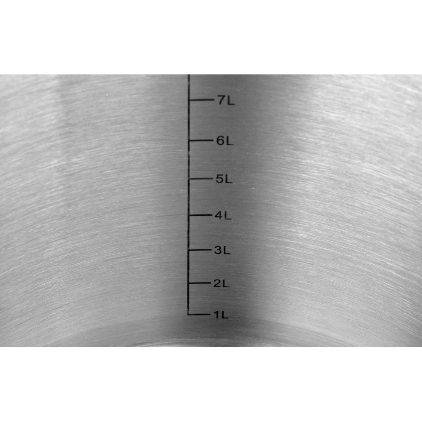 Toya Sa Poland High Stainless Steel Pot with Lid | Ø 20 cm | 200 × 200 mm | 6 l (YG-00011) – 2