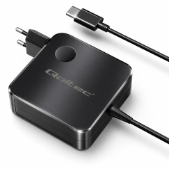 Qoltec 51778 GaN 65W lādētājs | 5-21V | 3-3.25A | USB-C PD PPS