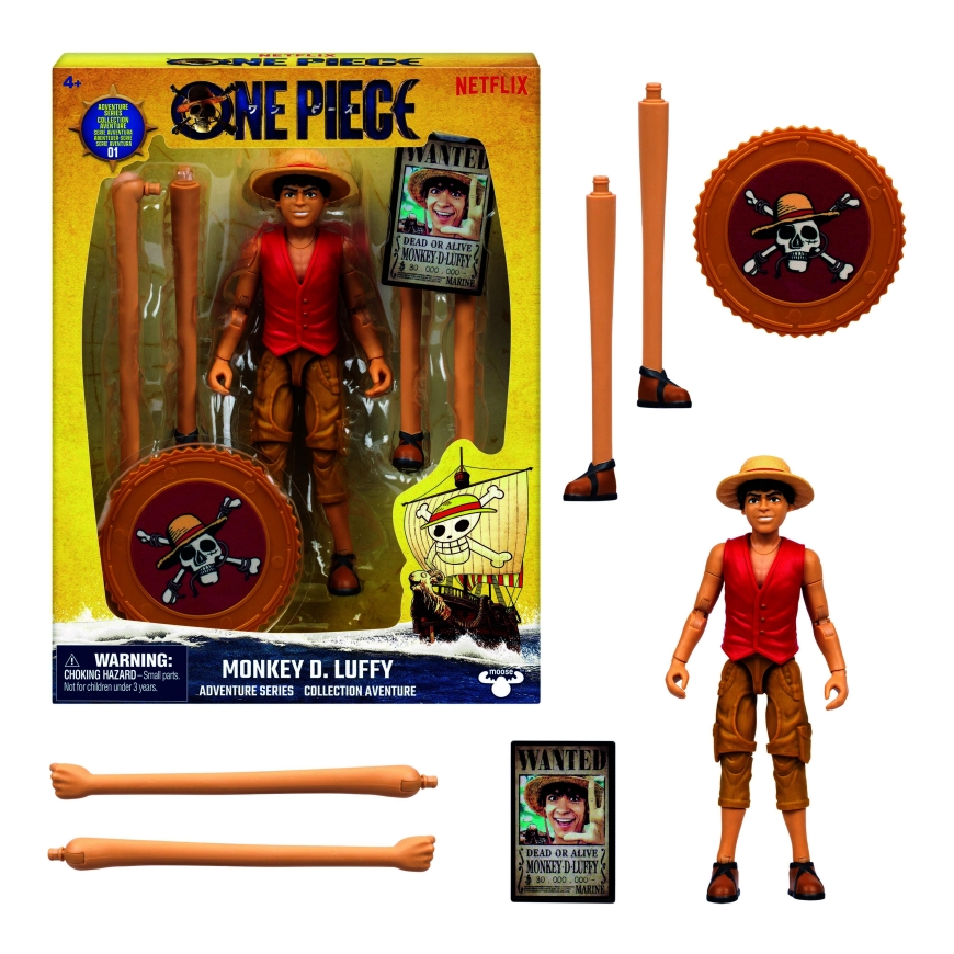 One Piece Luffy veiklos figūrėlė, 15 cm