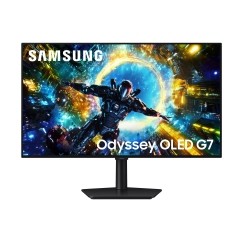 Samsung G73SH tietokoneen litteä näyttö 81,3 cm (32") 3840 x 2160 pikseliä 4K Ultra HD OLED Musta