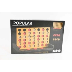 WOODYLAND POPULAR. Loģiskā spēle „4 vienā rindā“ 92232 22321