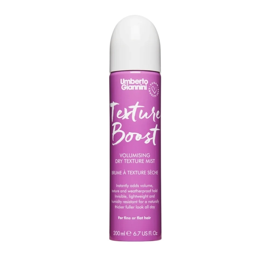 Umberto Giannini Texture Boost Plaukų lakas Volumizing Easy Hold, 200 ml