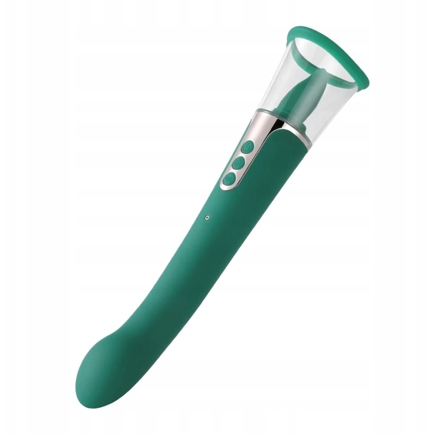 TOYFA Honey Play Box, Angel, Clit Suckers, G Spot вибратор и язык для лиза клитора 3-в-1, 9 режимов вибрации + 9 режимов лизания – 2