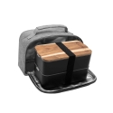 Akinod Bento-lounasboksi termoskassin kanssa 11:58 Noir/Gris, AKI000045 Akinod Bento-lounasboksi termoskassin kanssa 11:58 Noir/Gris, AKI000045
