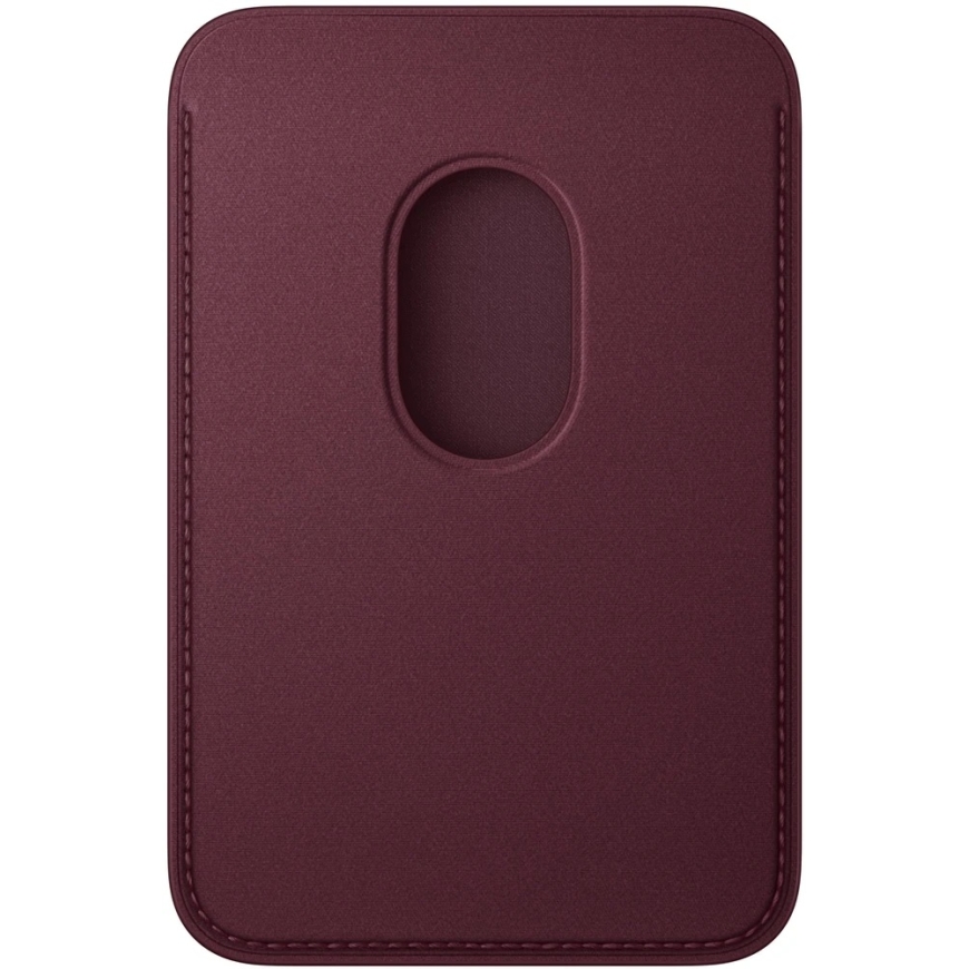 Apple iPhone FineWoven-lompakko MagSafe Burgundissa – 5