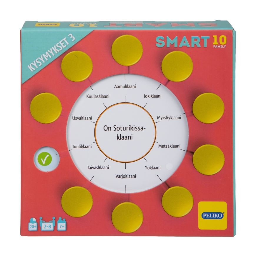 Smart10 Family Kysymykset 3 lisäkortit – 2