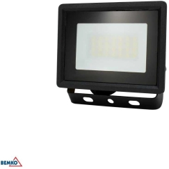 Kafler 20W LED projector KASTEL, black, 4000K, IP65, 110°