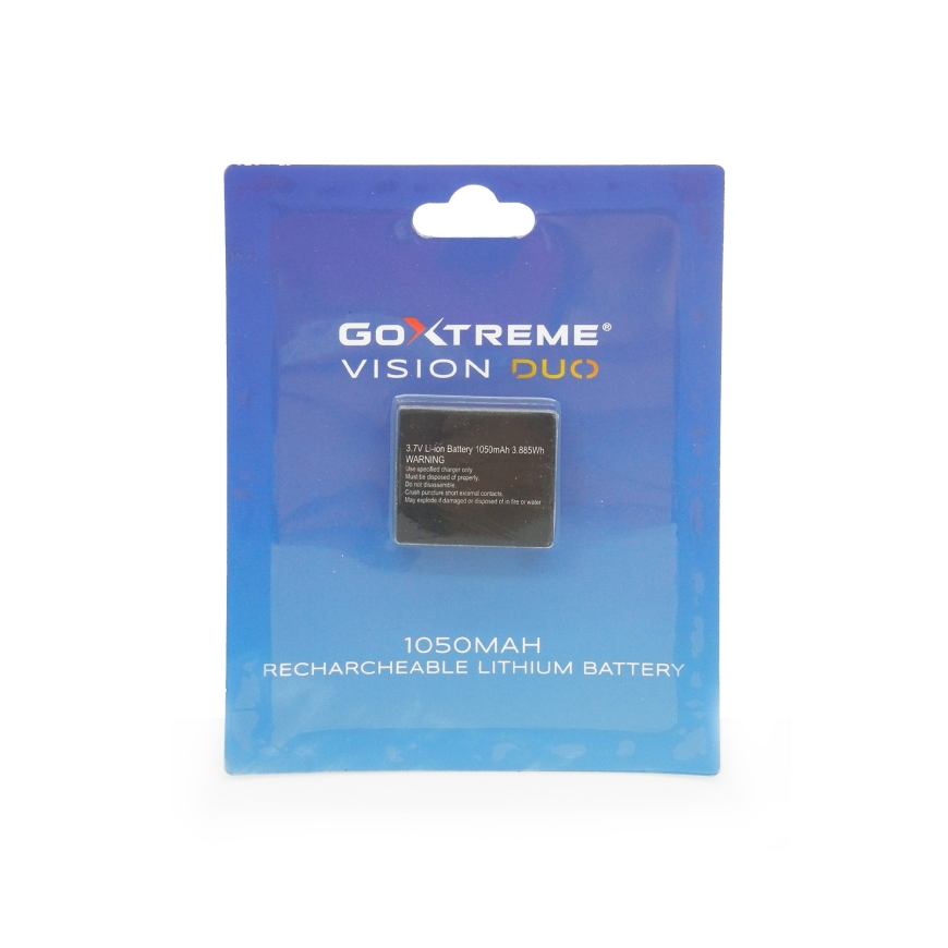 GoXtreme 1050mAh 3.7 V akumulators GoXtreme Vision DUO 01477 – 2