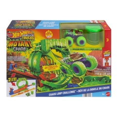 Hot Wheels Monster Trucks Mutant Chaos Slime Loop leikkisetti