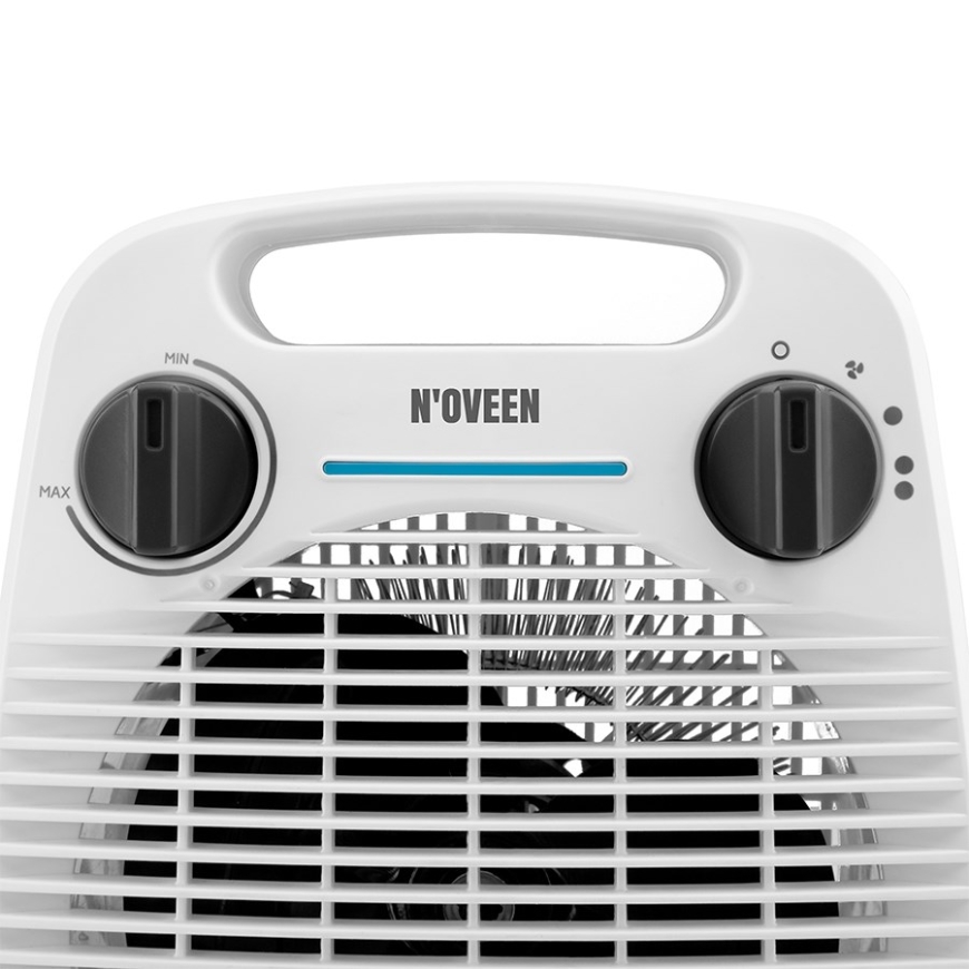 NOVEEN FH08 ventilatora siltu, balts – 2