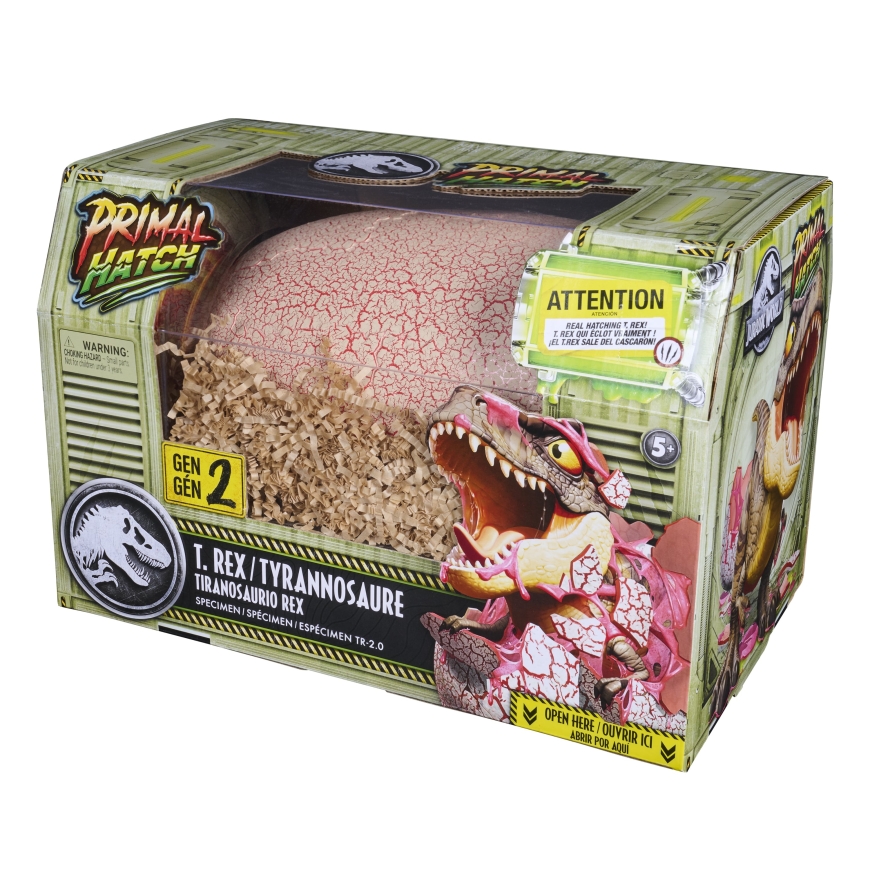 Primal Hatch Jurassic World T-Rex 2.0 – 3