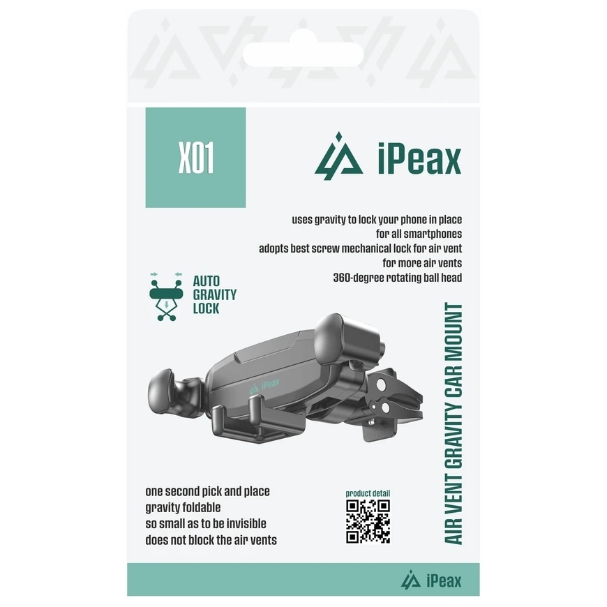 Unsorted iPEAX X01 Car Mount, Black – 5