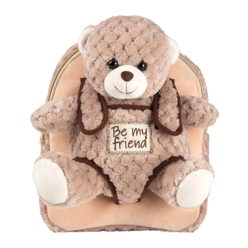 Perletti Milly Bear backpack with plush toy 26cm – 5