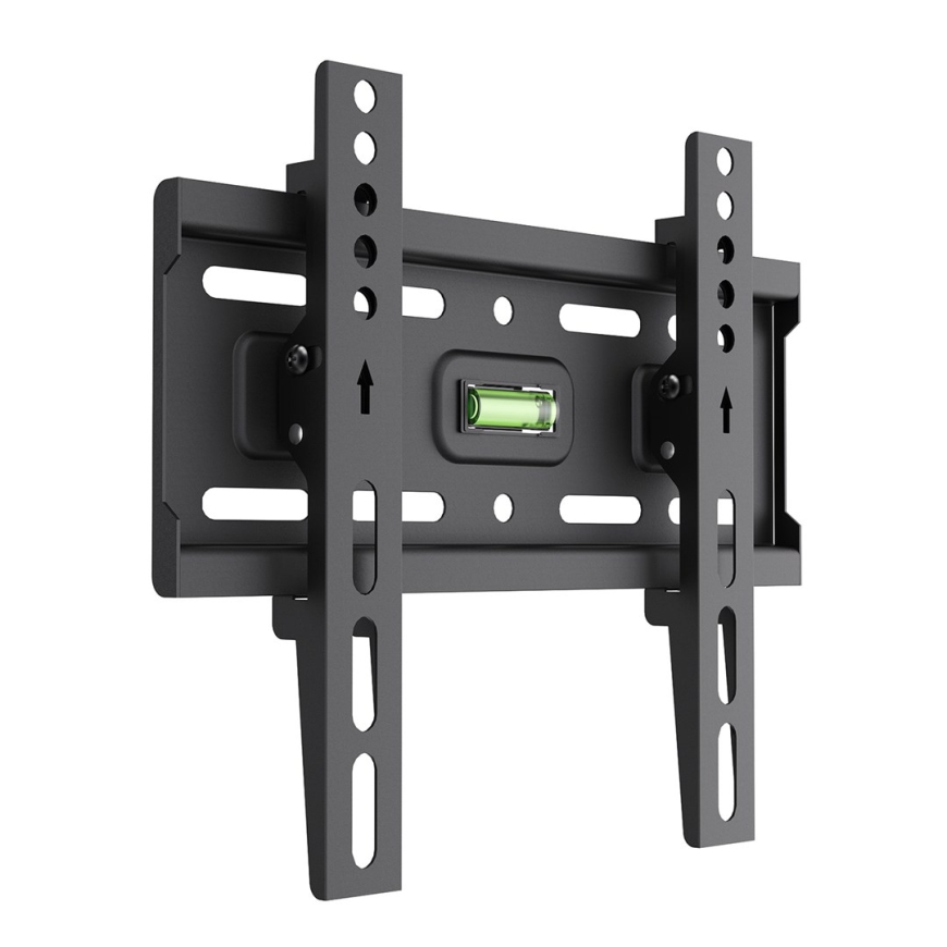 Maclean TV montāža / kronšteins, max VESA 200x200, 13-43", līdz 45 kg, melns, slīpums +2°–-10°, MC-189 – 3