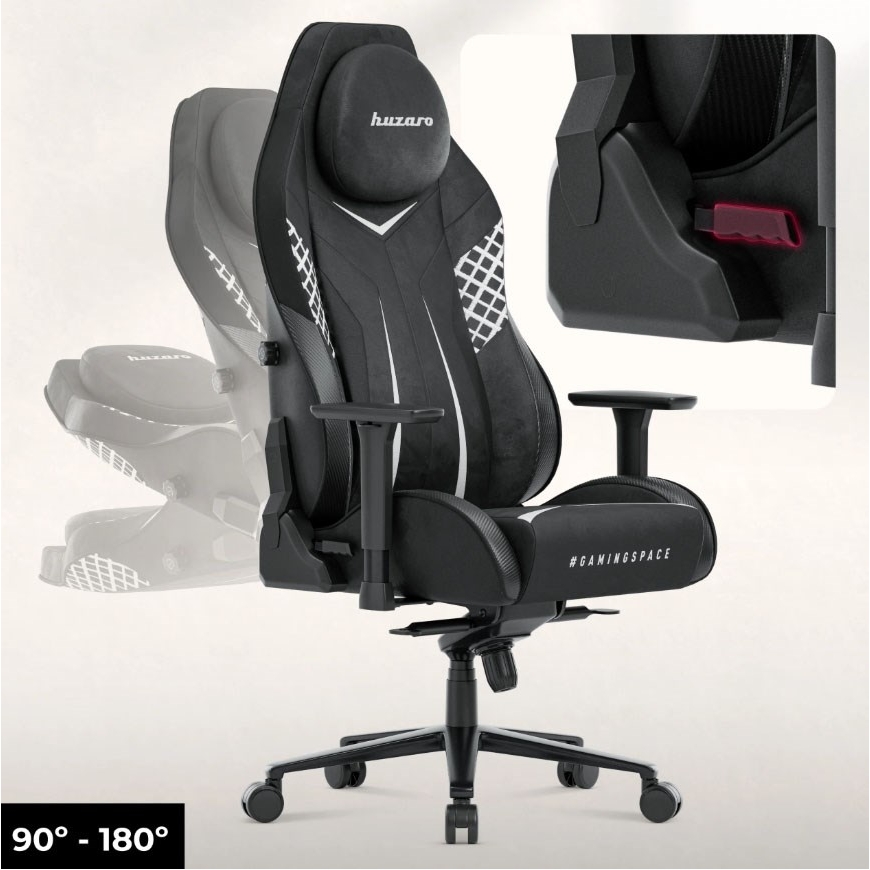 Игровое кресло Huzaro Force 8.3 Carbon Black – 4