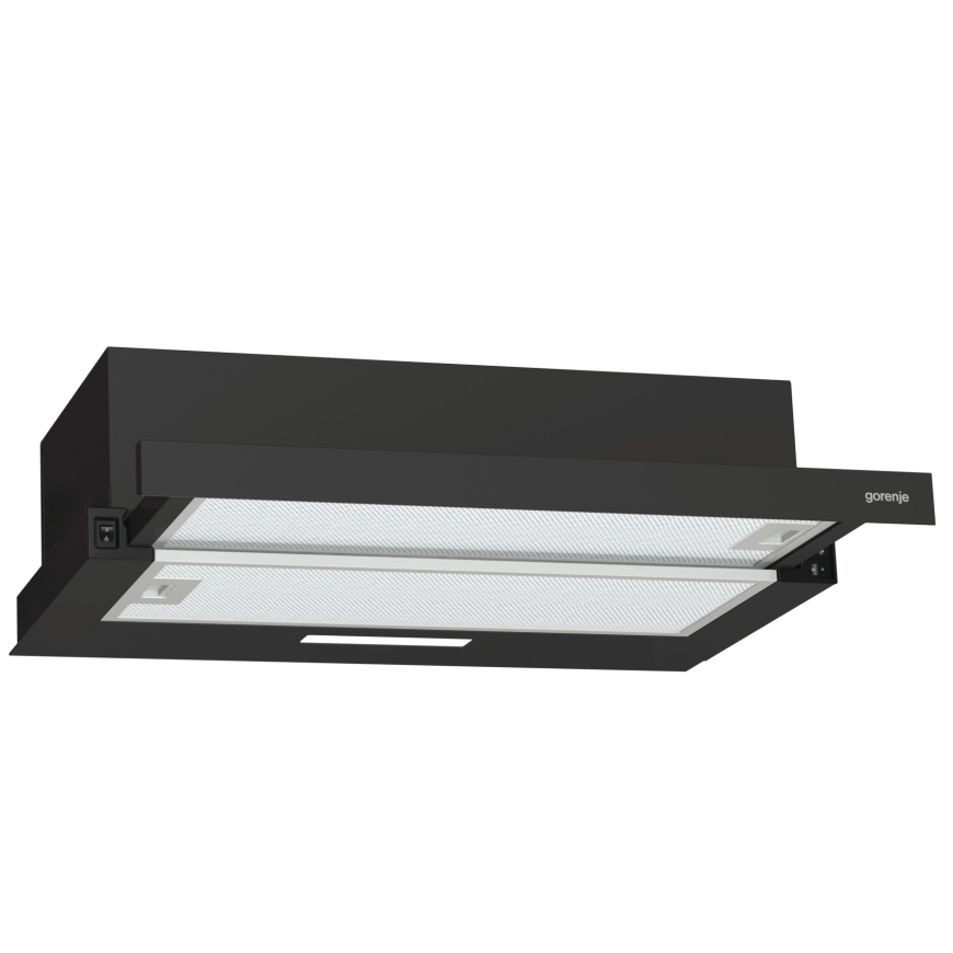 Gorenje TH60E3B tvaika nosūcējs Pusiebūvētais (izvelkams)