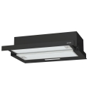 Gorenje TH60E3B cooker hood Semi built-in (pull out) Black 350 m³/h