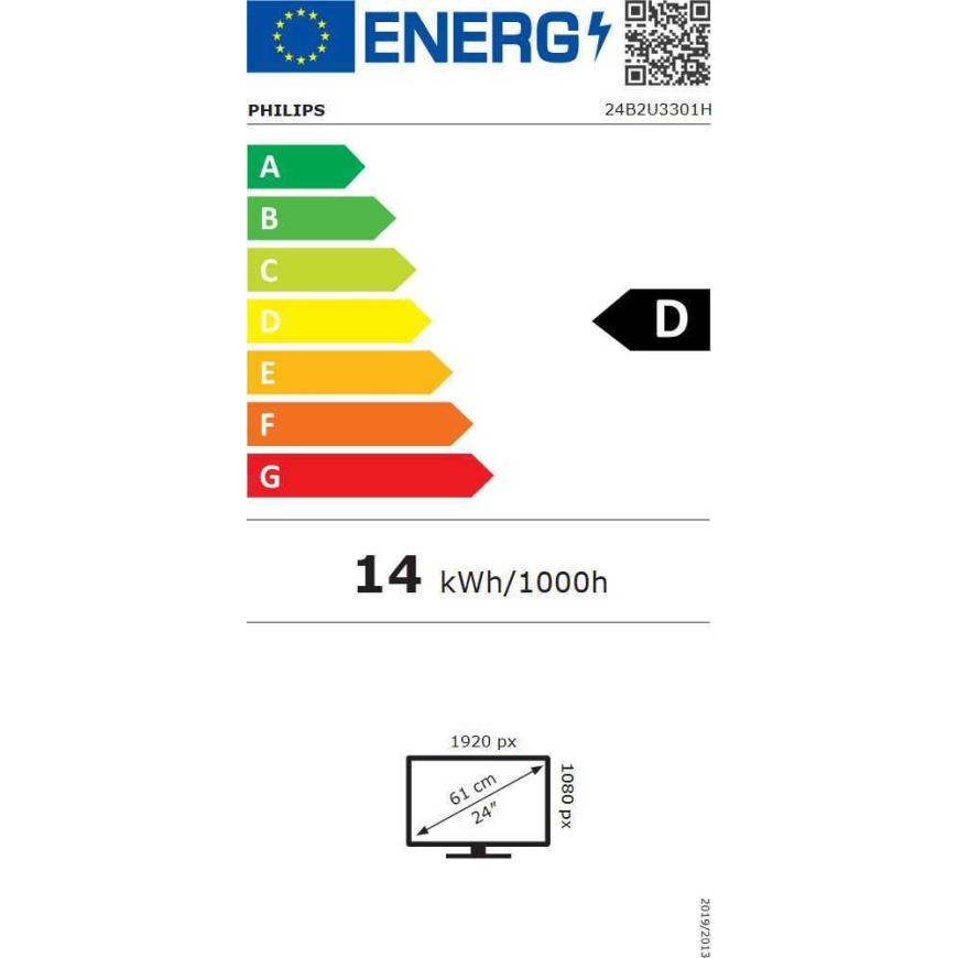 Philips B-Line 24B2U3301H/00 23.8" IPS 16:9 – 2