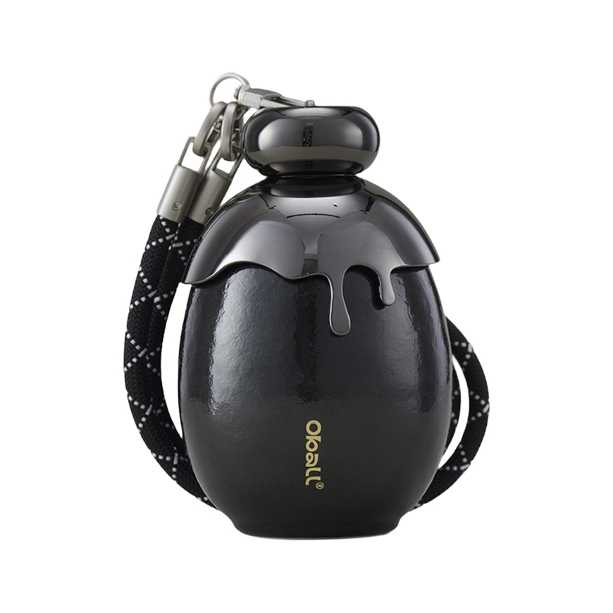 Oball Luxe titano butelis 350 ml, juodas
