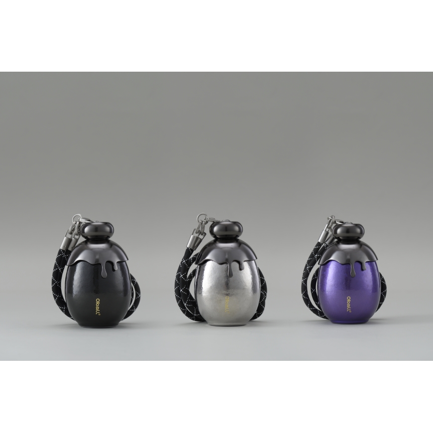 Oball Luxe titano butelis 350 ml, juodas – 5
