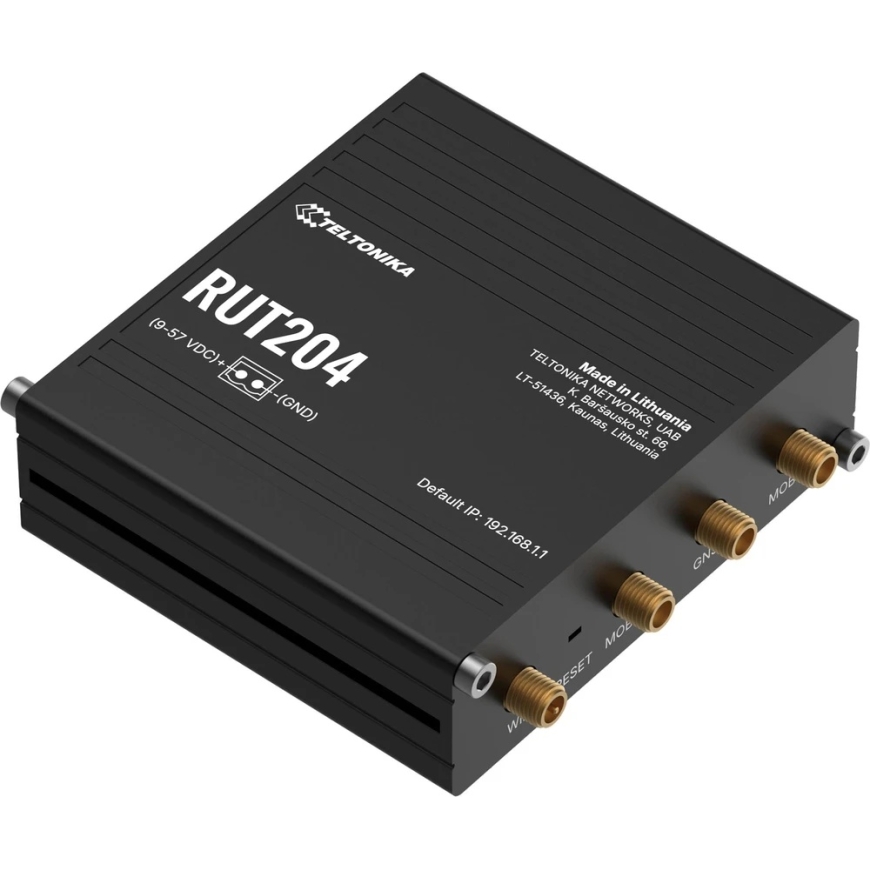 Teltonika RUT204 промышленный 4G / LTE маршрутизатор (RUT2040AAAA0) RS232/CAN – 5