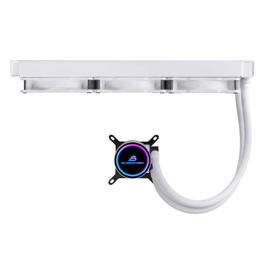 Blackstorm Luna Pro 360 mm ARGB vedelikjahutus süsteem, valge – 2