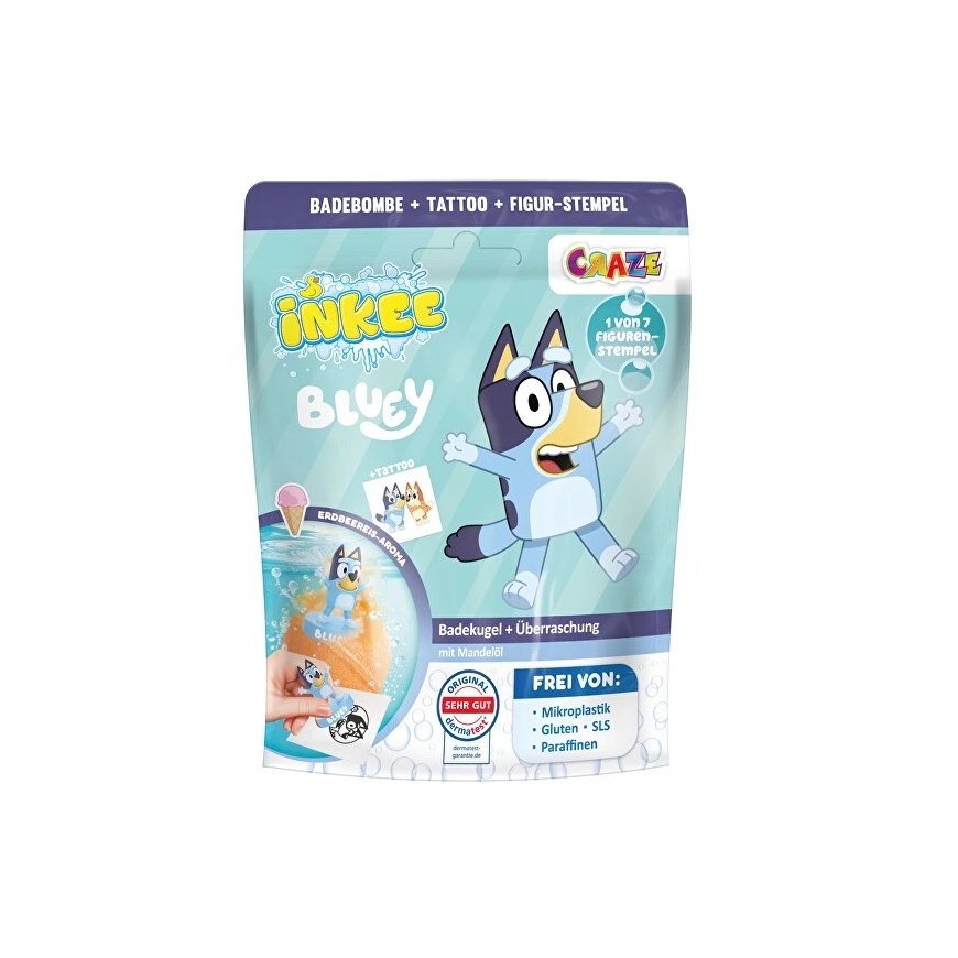 Inkee Bluey Üllatus Vannipomm