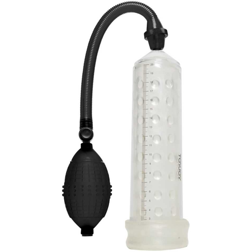 TOYJOY Võimas massaažipump läbipaistva kätisega